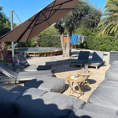 Villa Vue Mer Presqu'Ile De Giens Avec Piscine Hyères Exterior foto